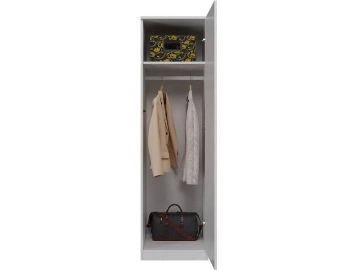 TOP E SHOP Topeshop EL KPL placard et armoire de chambre à coucher 5 étagères 1 portes(s) Blanc - SD-50 BI