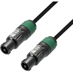 Adam Hall 5 STAR S225 SS 0500 Lautsprecherkabel (5 m, 2.50 mm2), Lautsprecherkabel, Schwarz