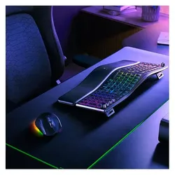 Razer Pro Type Ergo – Deutsches Layout (DE, Kabellos), Tastatur, Schwarz