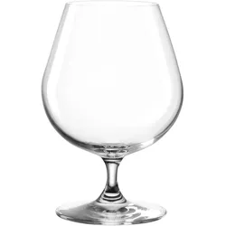 6er-Set Leonardo Cognacglas Ciao+ 400 ml Glas Transparent Klar