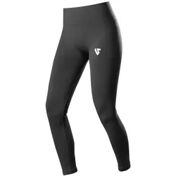 Under Shield, Damen, Tights, Emana Damen Slim Fit Sportleggings mit Mikrozirkulation (M), Schwarz