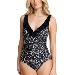 Damella Virginia Swimsuit Leopard 36 Damen