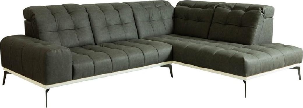 Sofa Designer Sofa Wohnlandschaft Ecksofa Couch Modern Stoff Textil Möbel