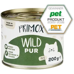 Primox Katzenfutter Wild pur 6x200g 6x200 g
