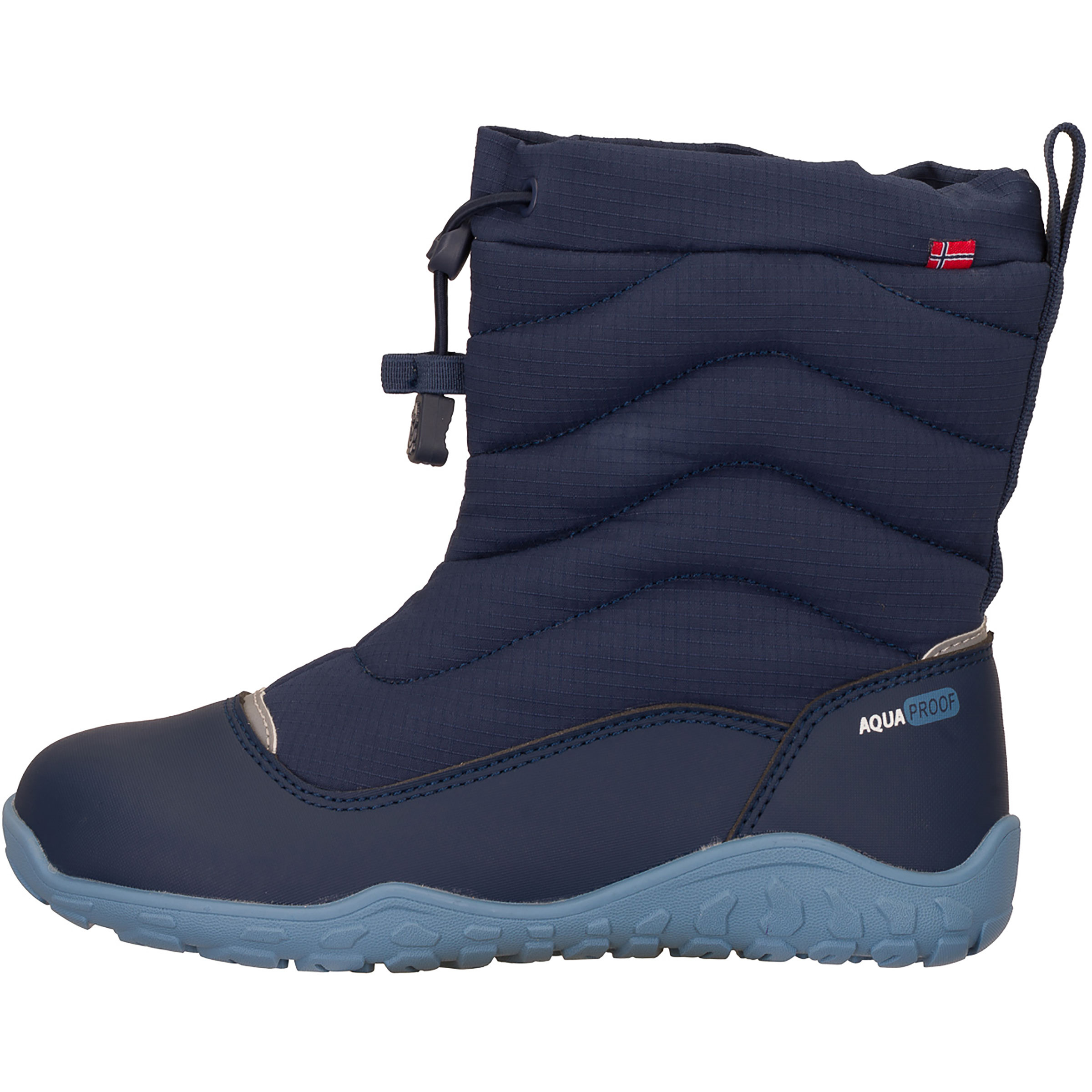Trollkids Rosfjord Winter Hiker Kinder Barfußschuhe blau Größe 28 Lifestyle Isolierend