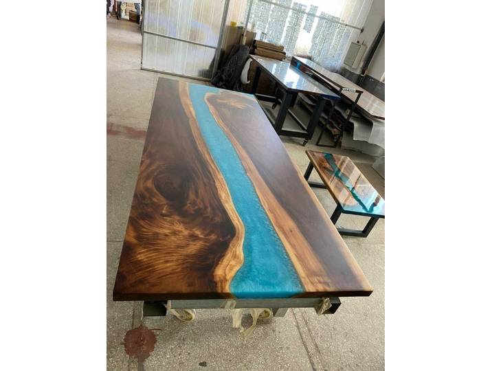 JVmoebel Esstisch Handgefertigter Esstisch in modern klassischem Design aus Holz, Made in Europa