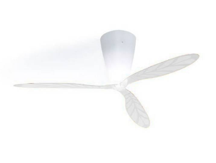 LUCEPLAN lampe au plafond plafonnier / ventilateur BLOW D28 (Transparent - polycarbonate et Méthacrylate serigrafié)