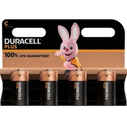 Duracell PlusPower C  Baby Blister 4