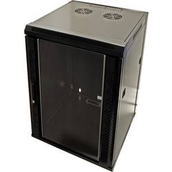 VALUE Wandgehäuse 18 HE (HxBxT) 901x570x450mm, Bausatz, schwarz 26.99.0157