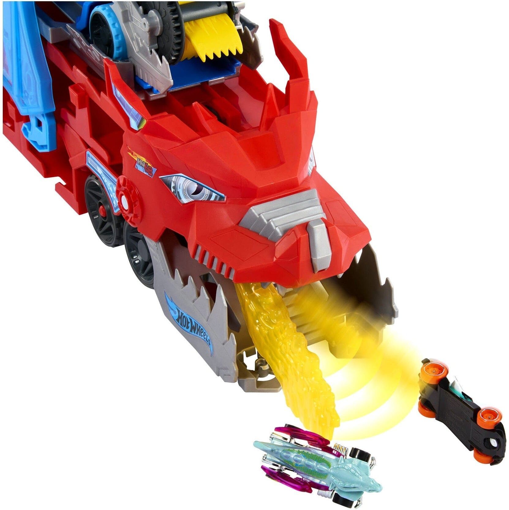 Hot Wheels City Ultimate Hauler - Transforming Playset for Kids - Mattel