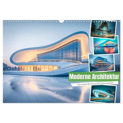 Moderne Architektur (Wandkalender 2026 DIN A3 quer), CALVENDO Monatskalender