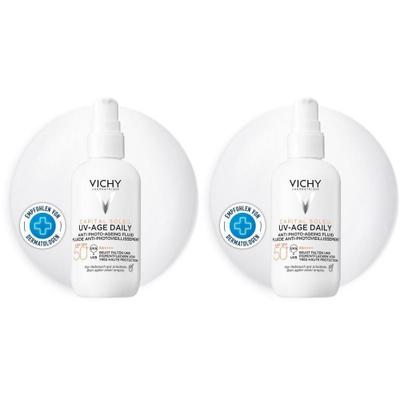 Vichy Capital Soleil UV-Age daily LSF 50+ x2 2x80 ml Flüssigkeit