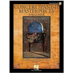 Concert Spanish Masterpieces For Guitar (Books/Online Audio), Sachbücher von Paul Henry