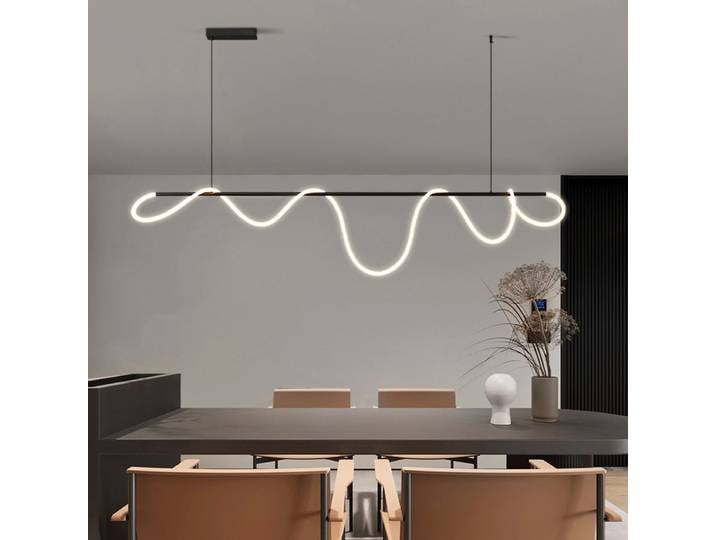Lustres suspendus nordiques pour salle à manger, ligne de décoration intérieure, lampes suspendues, luminaire de plafond, éclairage intérieur