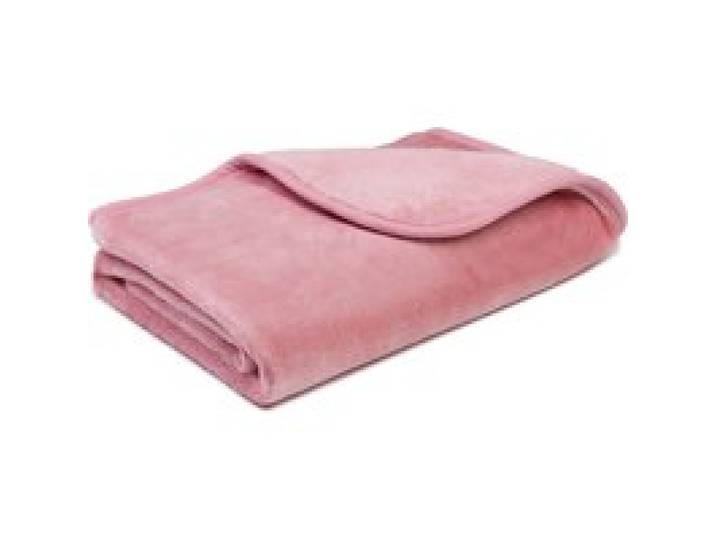 GÖZZE Couverture douillette (vieux rose, 100 x 150 cm)