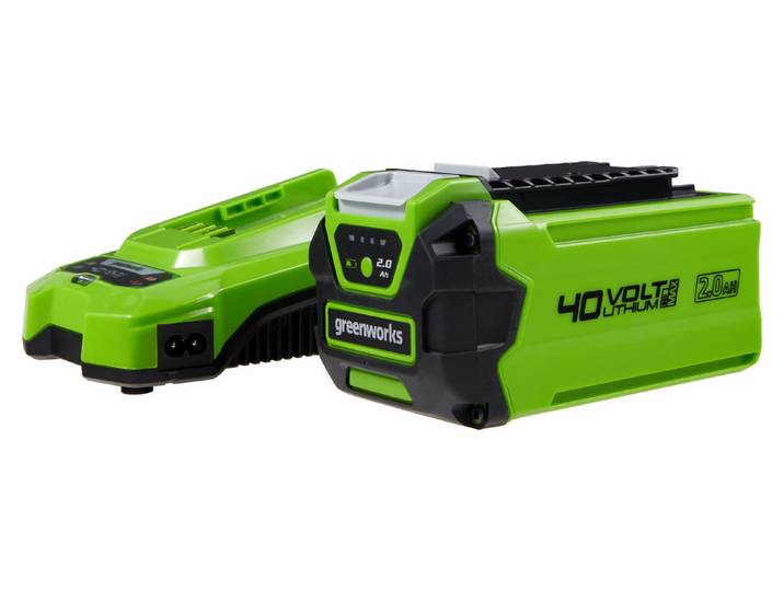 Greenworks Starterkit 40 V 2 Ah