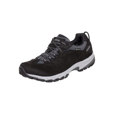 Wanderschuh MEINDL "Meindl Vermont GTX schwarz", Herren, Gr. 44, schwarz, Mesh, Nubukleder, unifarben, Schuhe Wanderschuh, Weicher Lederabschluss für höchsten Komfort beim Gehen