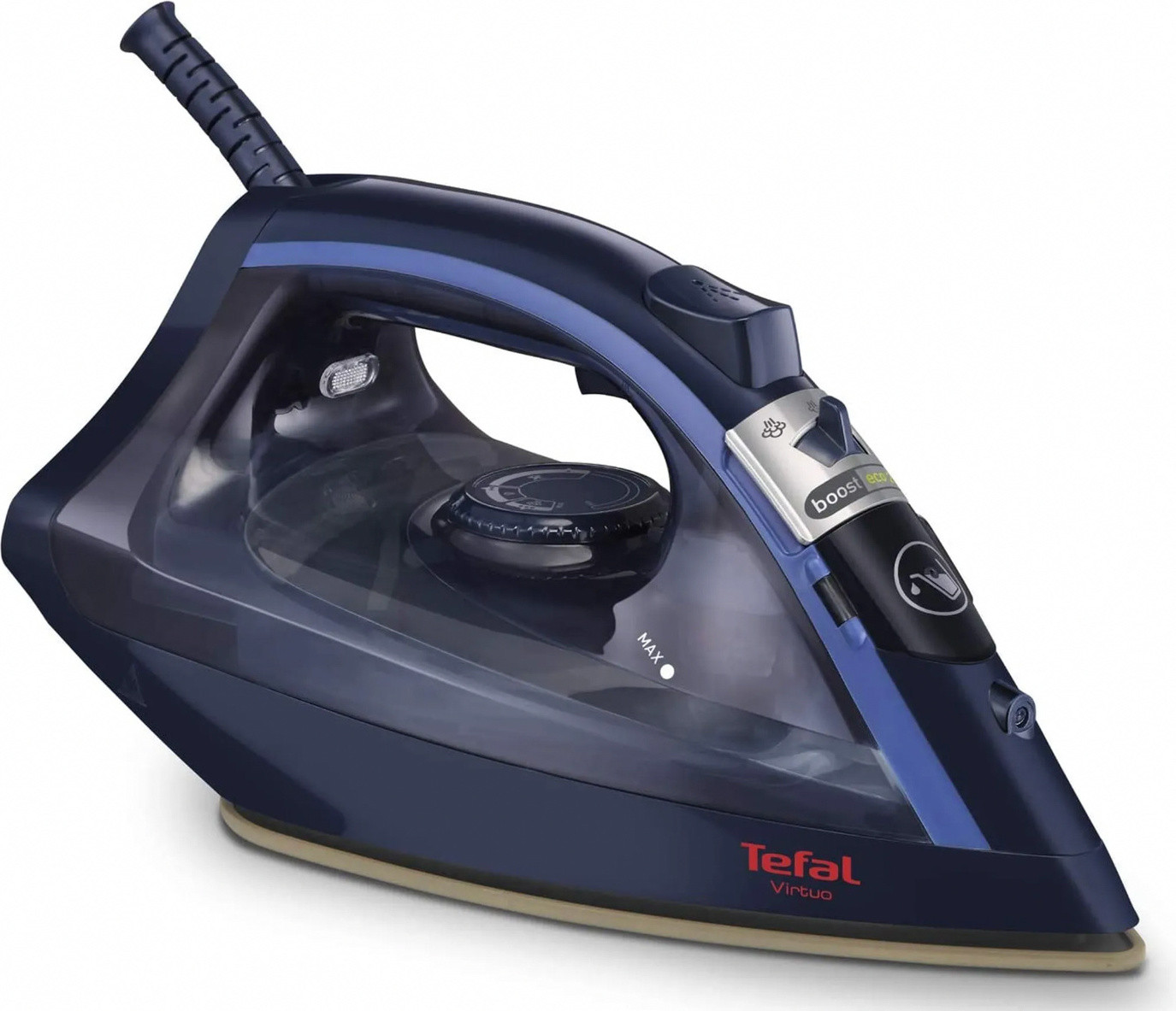Tefal Virtuo FV 1713 stoom- en droogstrijkijzer, 90 g/min, blauw