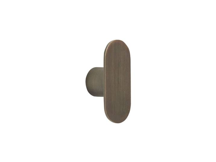 Porte-manteau en fer laiton bruni Piccolo