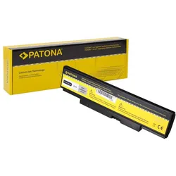 Patona 2437 (6 Zellen, 4400 mAh), Notebook Akku, Schwarz, Gelb