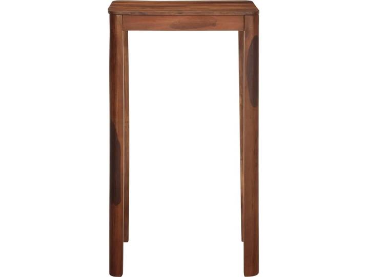 vidaXL - Bartafel - 60x60x107 - cm - massief - acaciahout