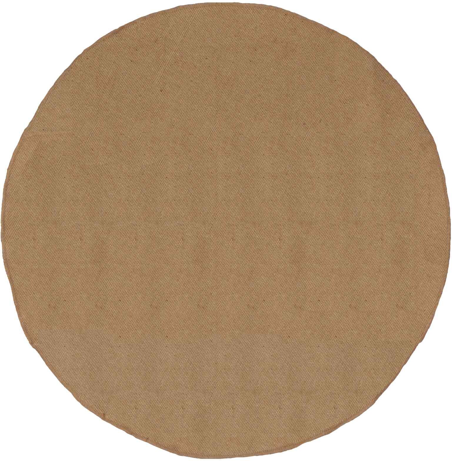 vidaXL Tapis de surface Naturel Ø 180 cm Jute