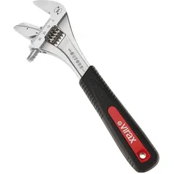 Virax, Schraubenschlüssel, Rollgabelschlssel 10" mit 2 in 1 Funktionsbacke fr Rohre und Muttern