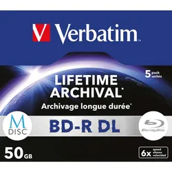 Verbatim M-DISC BD-R DL 50GB 43846  (VE5)