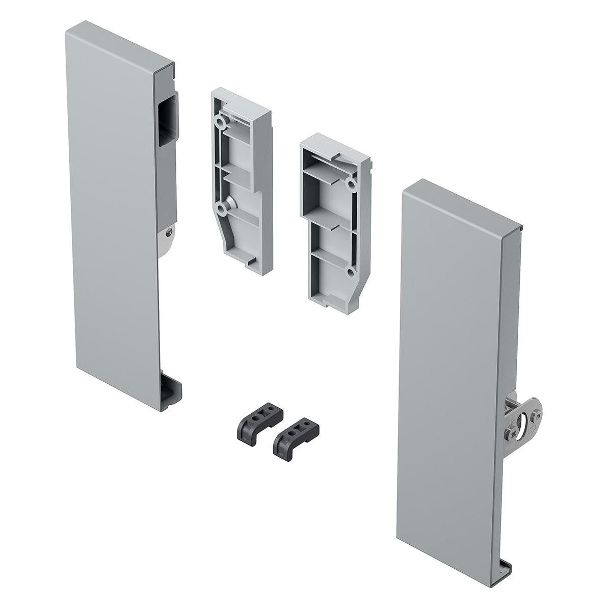 Hettich Verbinder für Front ArciTech, silber (15 Stk.) (9123089)