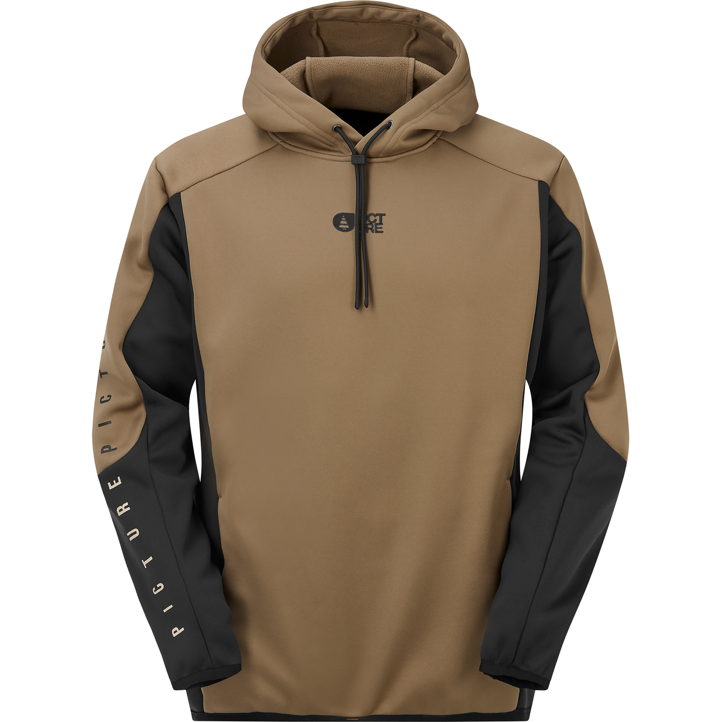 Picture Park Tech Herren Hoodies braun Größe S Lifestyle Schnell trocknend