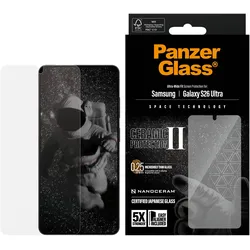 PanzerGlass Ceramic Ultra-Wide Fit (1 Stk., Samsung Galaxy S26 Ultra), Smartphone Schutzfolie, Transparent