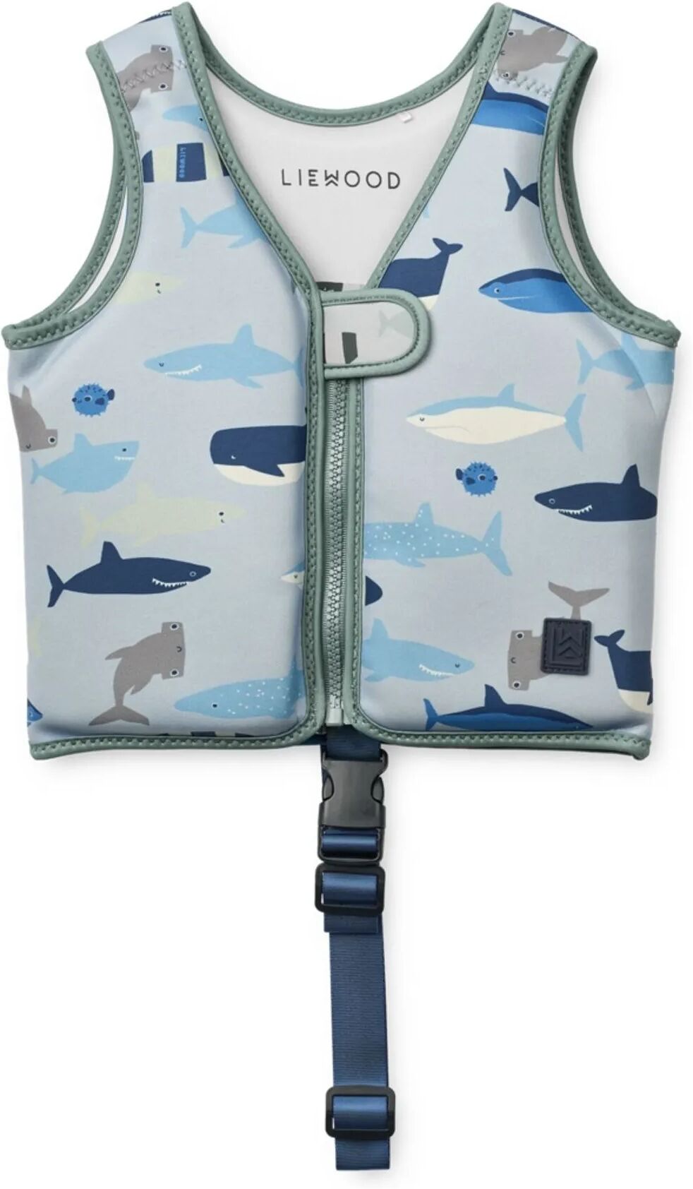 Liewood Gilet de natation Dove Shark/Dove blue Taille 2