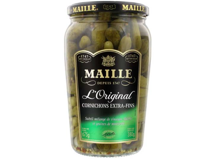 Maille Cornichons extra mini bocal 380 g