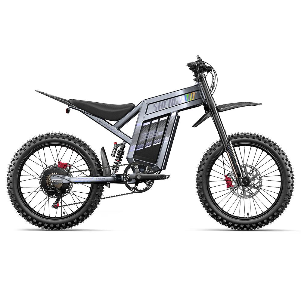 SHENGMILO S900 PRO All-Terrain Elektro-Mountainbike,60V35AH,150N.M,19-Zoll,Shimano der Stufe 7,80-100KM