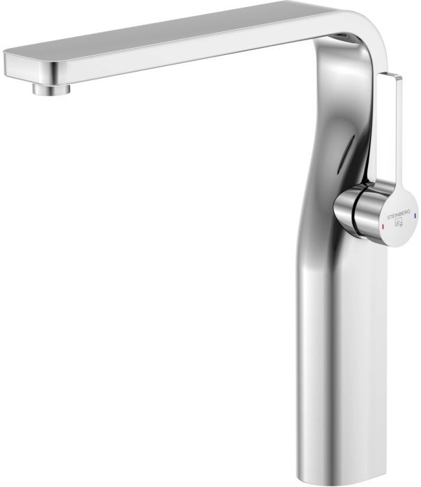 Steinberg Serie 230 Waschtischarmatur 2301720 Ausladung 200 mm, chrom, mit Keramikkartusche