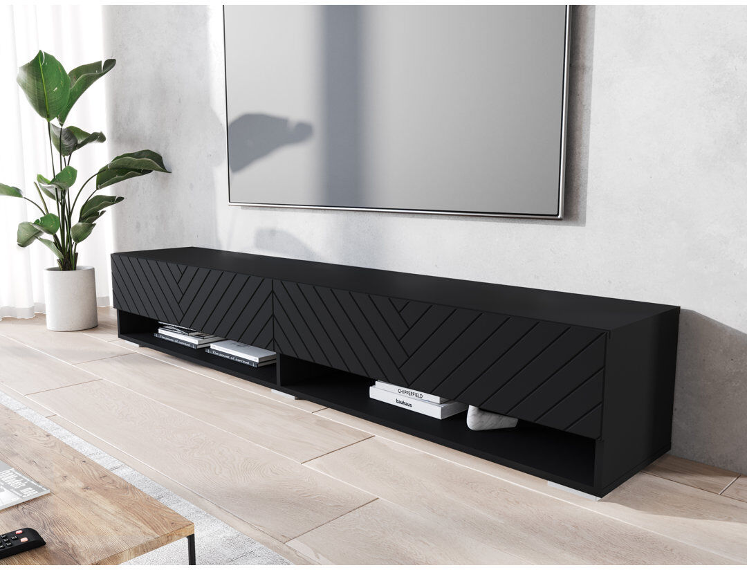 Metro Brittanni TV Stand Black 180 cm