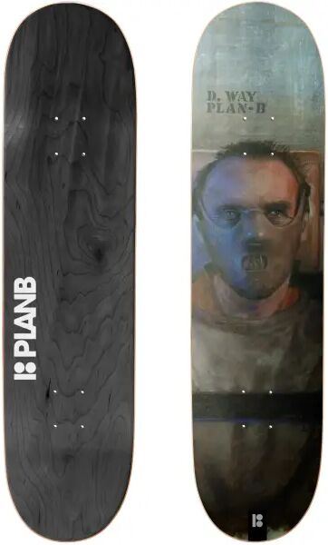 Skateboard Deck Plan B Hannibal Way (8.25" - Blau)