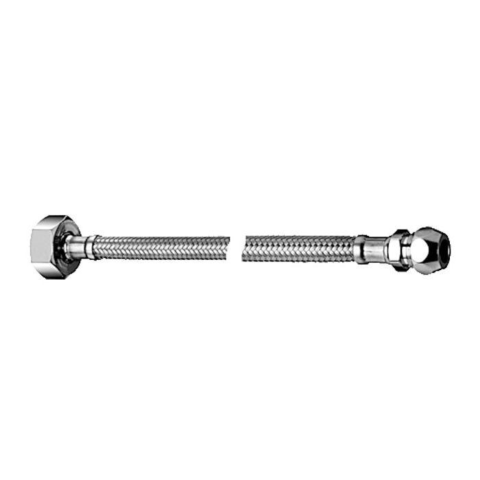Schell Clean-Fix S Flexibler Schlauch 102290699 300 mm, Überwurfmutter G 3/4 IG mit Plombiervorrichtung, verchromt
