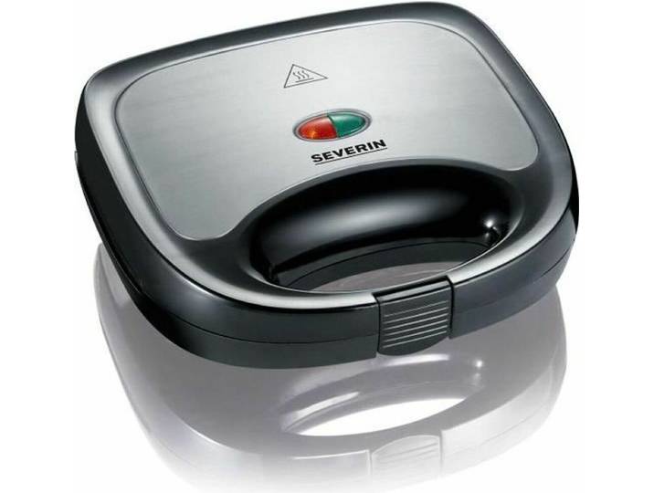 Severin SA 2969 - Tosti-apparaat - Antiaanbaklaag - Veilig in gebruik - Compact Design - 600W - RVS