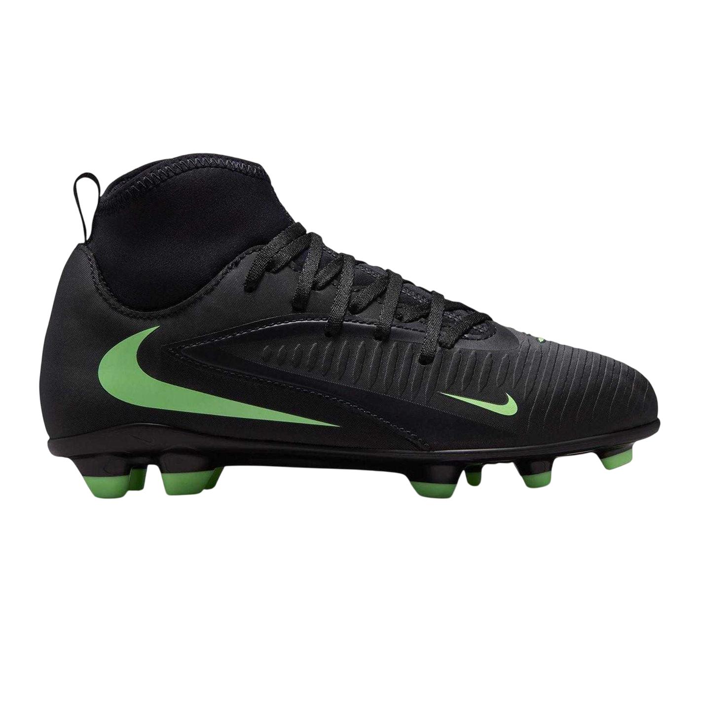 Nike - "Phantom 6" Fußball-Stiefel für Kinder (Schwarz/Grün)