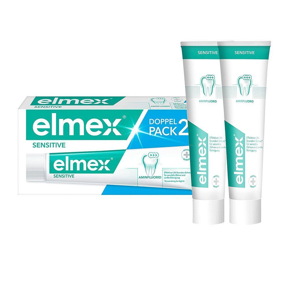 Elmex Sensitive Zahnpasta Doppelpack 2x75 ml