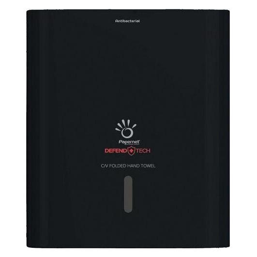 Papernet Falthandtuchspender 417204 Schwarz (417204)