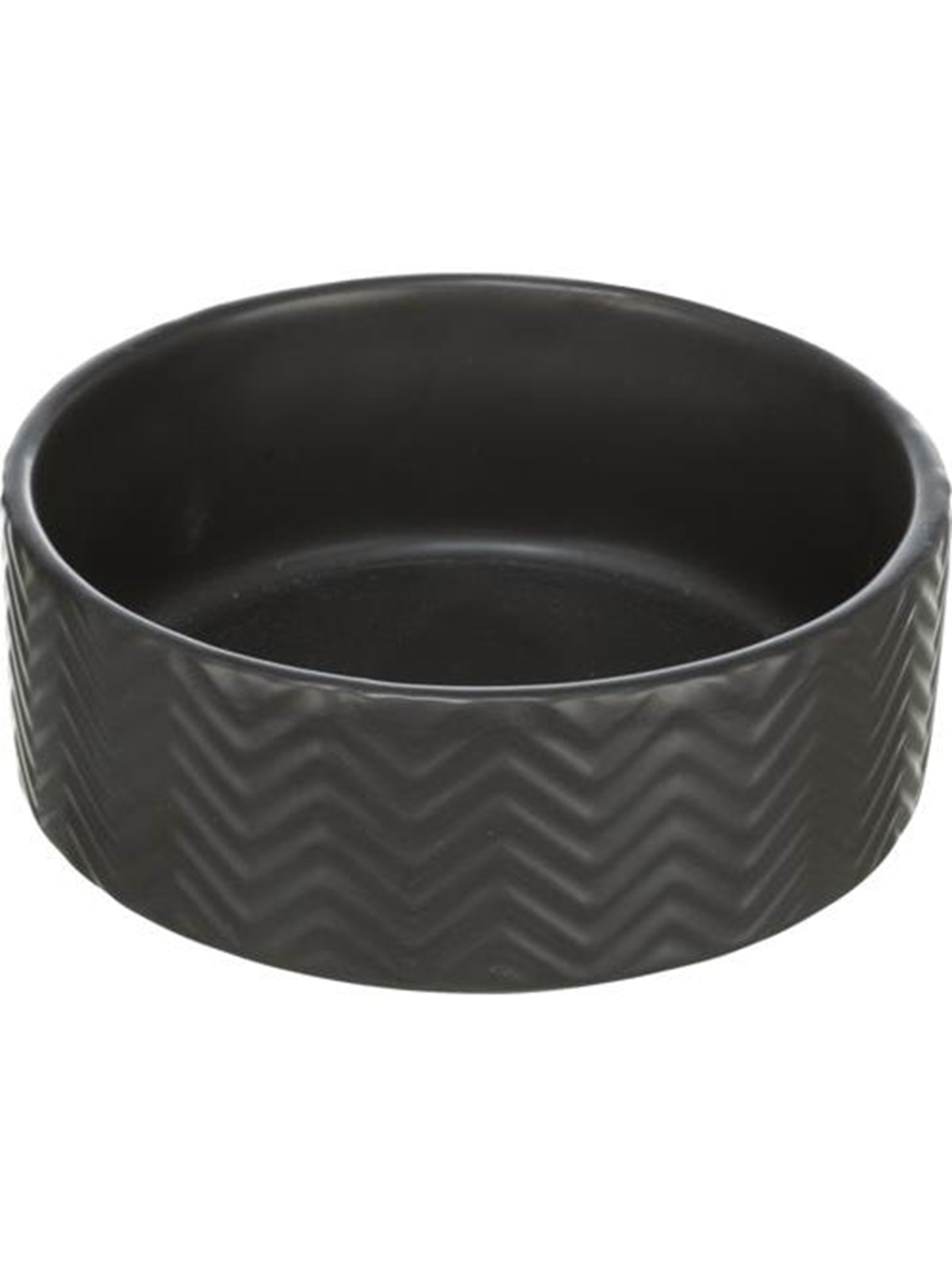 Trixie Ceramic Bowl dog 0.4 l/ø 13 cm black