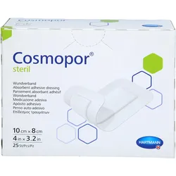 Cosmopor Steril Wundverband 8x10 cm 25 ST