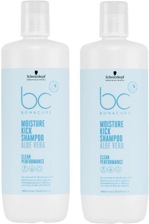 Schwarzkopf Professional BC Bonacure Moisture Kick Shampoo 1000ml Doub