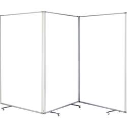 magnetoplan Raumteiler Transparent Polycarbonat, Aluminium 1112051