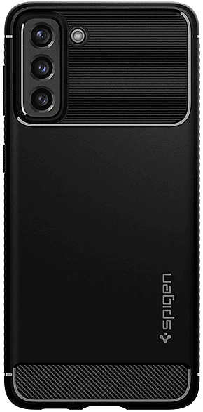Spigen Rugged Armor Black für Samsung Galaxy S21