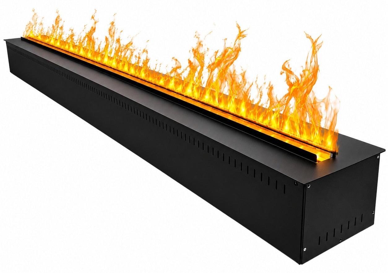 Divina Fire VAPOR125 Einbau-Elektrokamin - 3D-Wasserdampf-Flammeneffekt, 7 LED-Farben, App-Steuerung und Fernbedienung, 125 cm - Divina Fire
