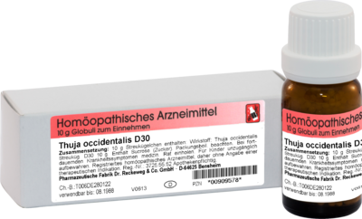 Dr.RECKEWEG & Co. GmbH THUJA D 30 Globuli 10 g 00909578