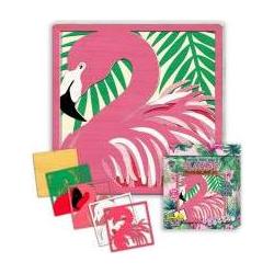 Splat Planet Set zum Gestalten von Holzbildern - Flamingo (69965695)
